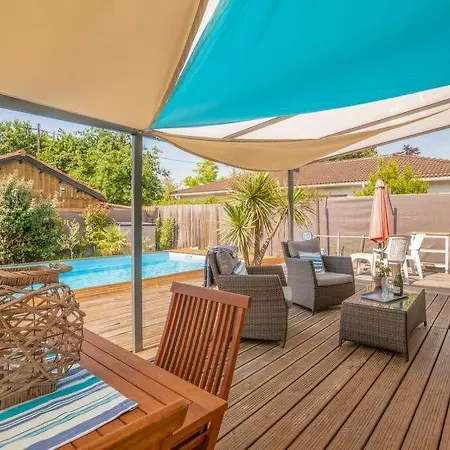 Kerkokos Maison Familiale Avec Piscine Holiday home Gujan-Mestras